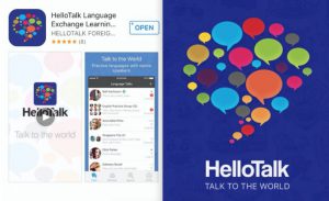 Phần mềm Hello Talk